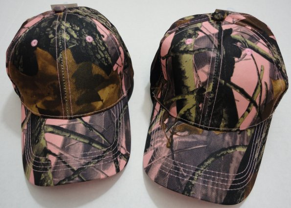 Pink Hardwoods Camo Hat