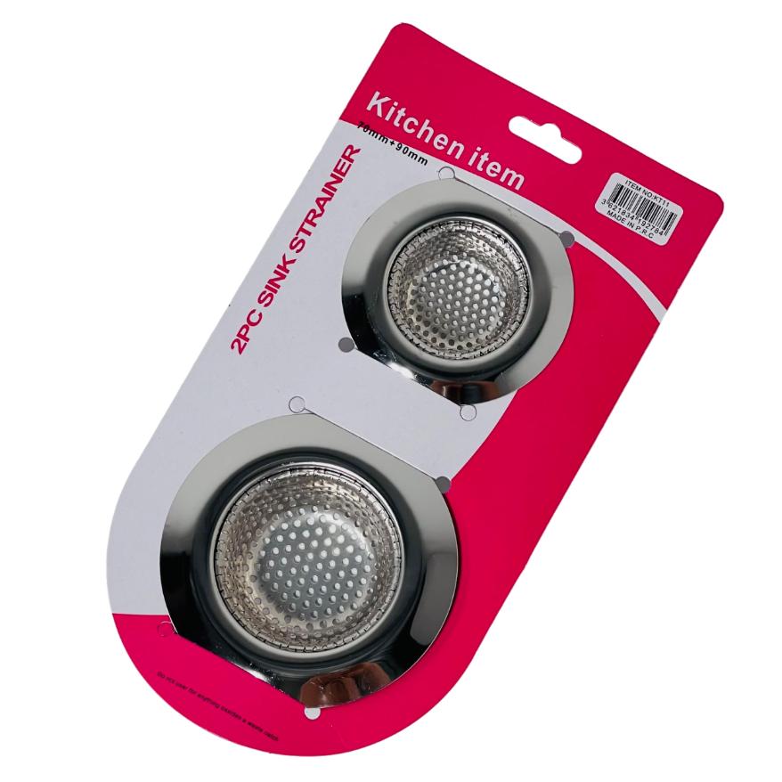2pc Sink Strainer [2.75'' & 3.5'']