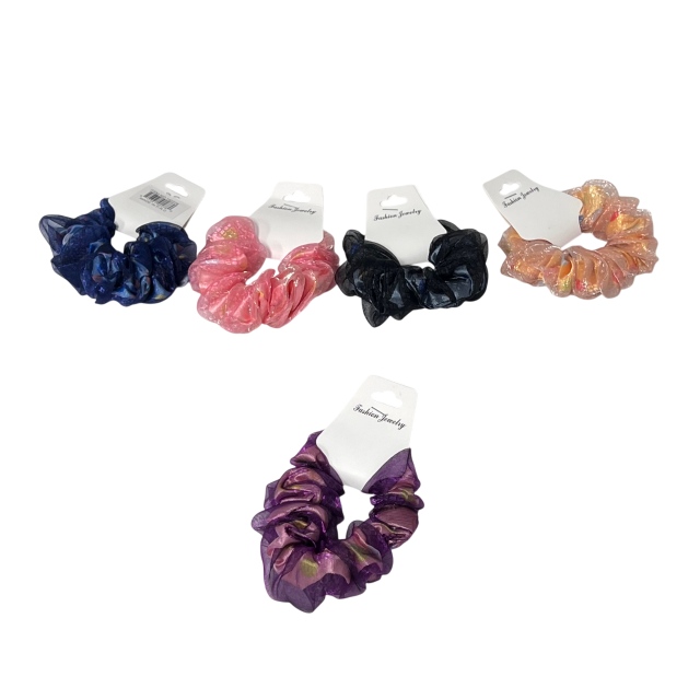 1pc Tulle & SATIN Scrunchie [Polka Dots]