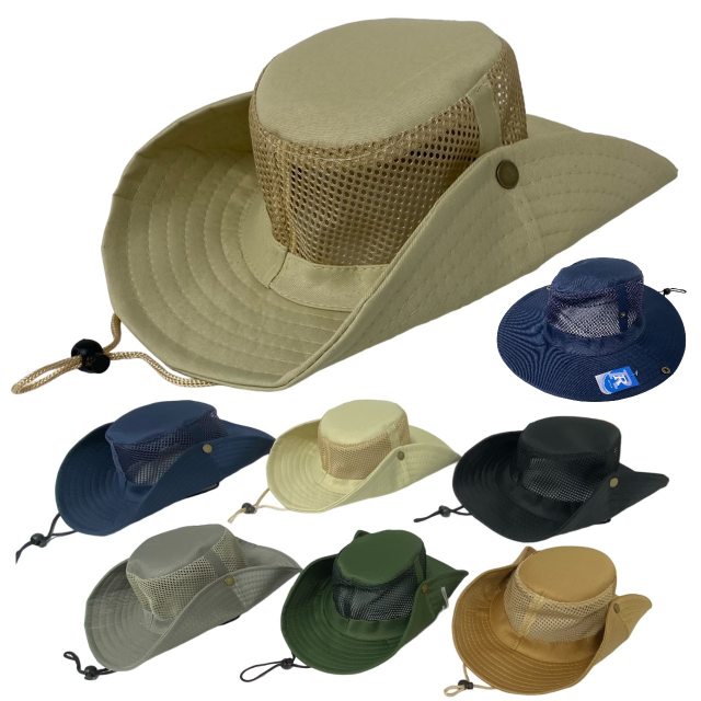 Classic Safari Mesh HAT [Solid Colors]
