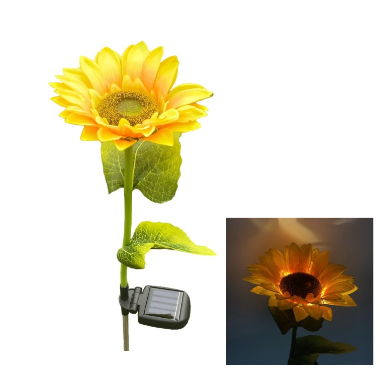 Light-Up Solar Garden Stake [1 Sunflower]