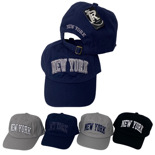 100% Cotton Ball CAP [Buckle Back] NEW YORK