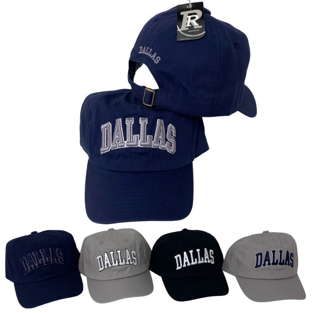 100% Cotton Ball CAP [Buckle Back] DALLAS