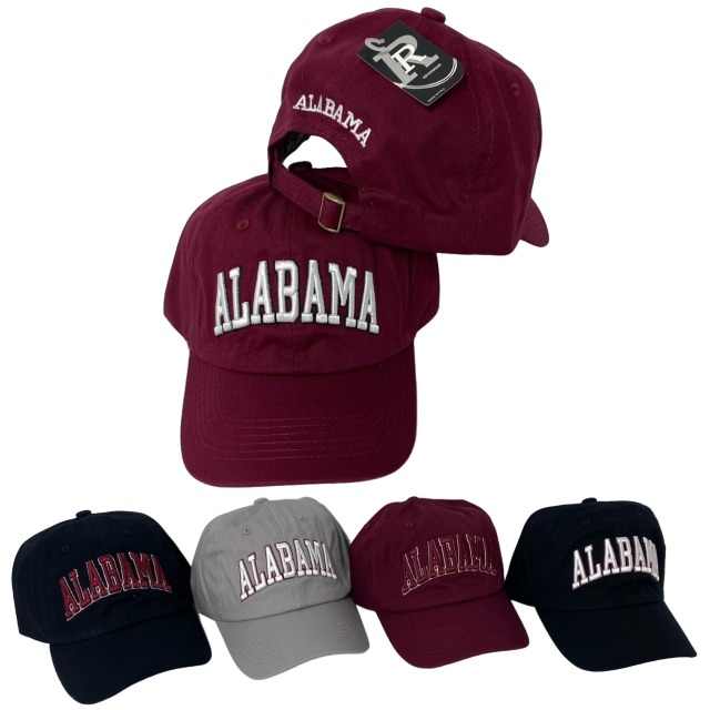 100% Cotton Ball Cap [Buckle Back] ALABAMA