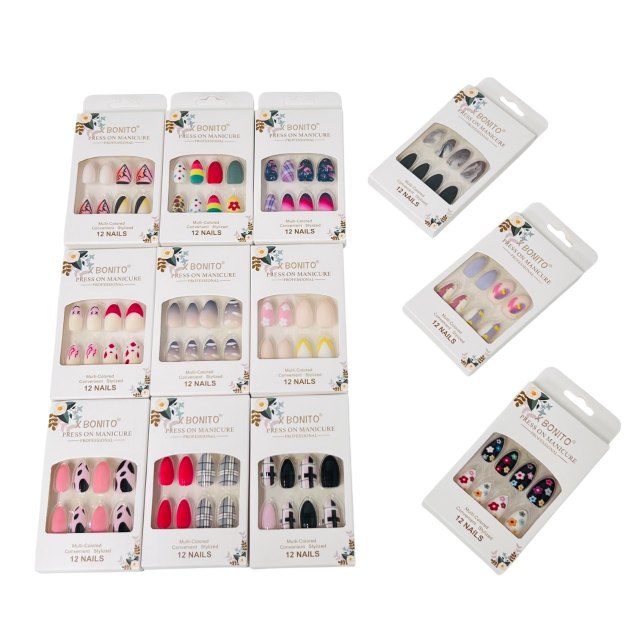 Press On Manicure [Assorted Prints]
