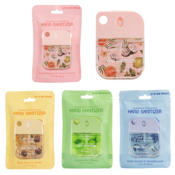 1.02oz SCENTED Hand Sanitizer Spray [Sealed Bag]