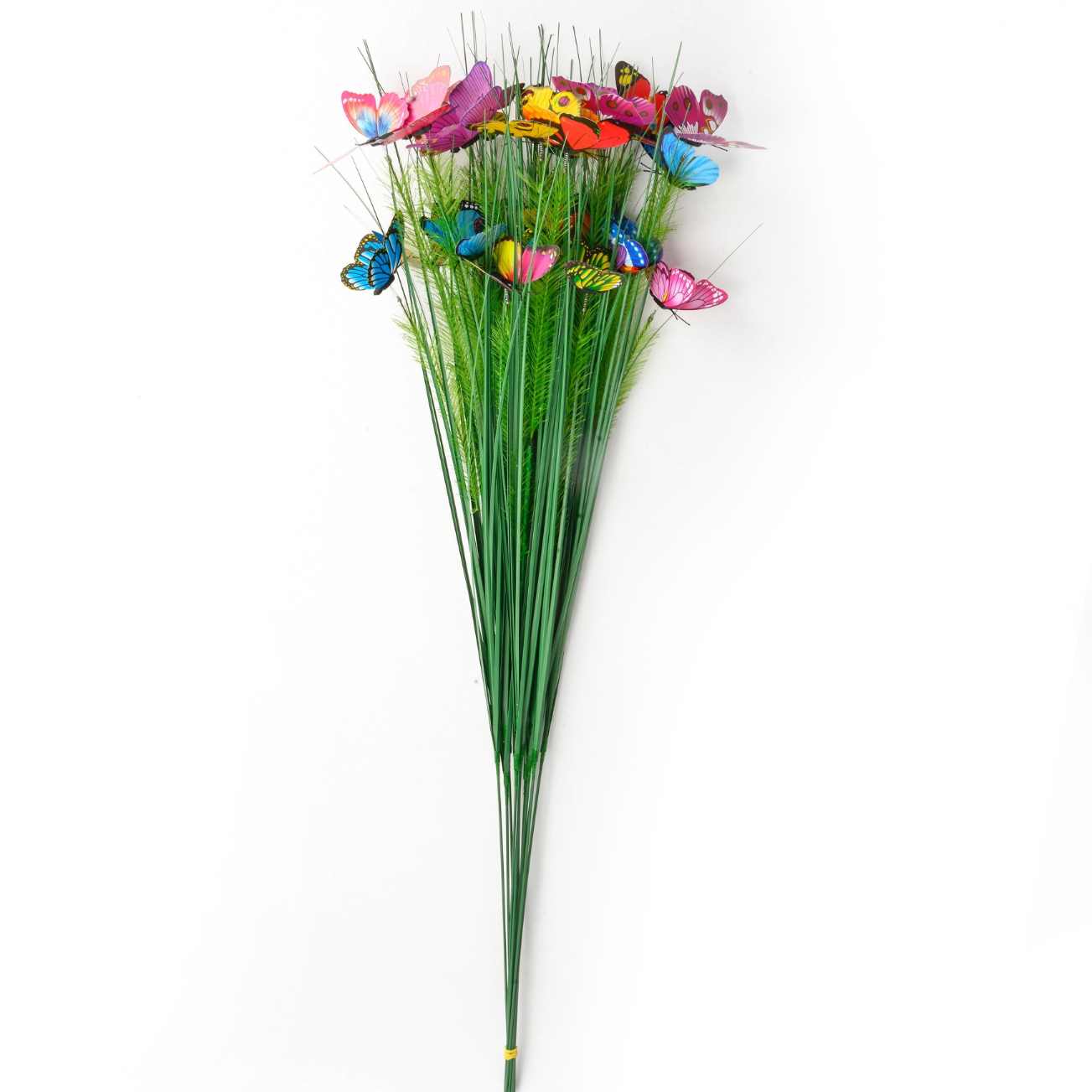30'' Greenery Stalk with Butterflies [6 Stalks per Sleeve]