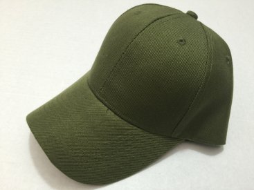 Solid ARMY Green Ball CAP