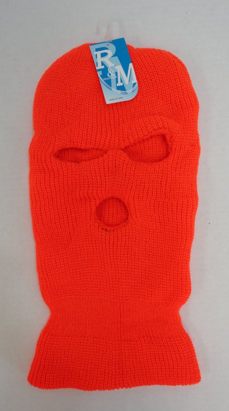 Orange Ski Mask