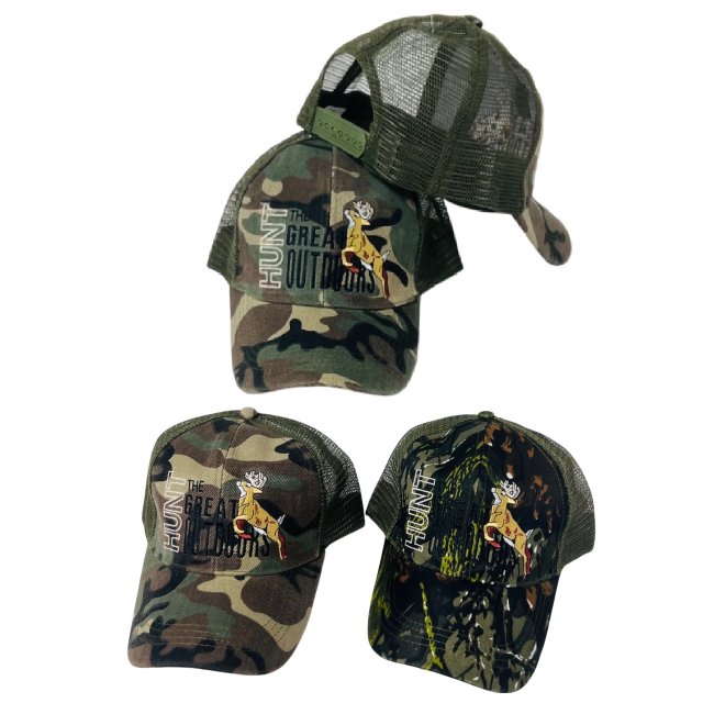HUNT THE GREAT OUTDOORS Hat --Summer Mesh