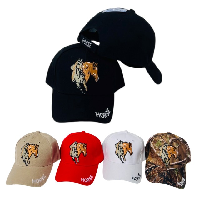 Two HORSEs Hat [HORSE on Bill]
