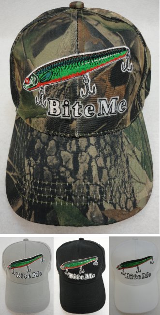 BITE ME Hat [Fishing Lure]