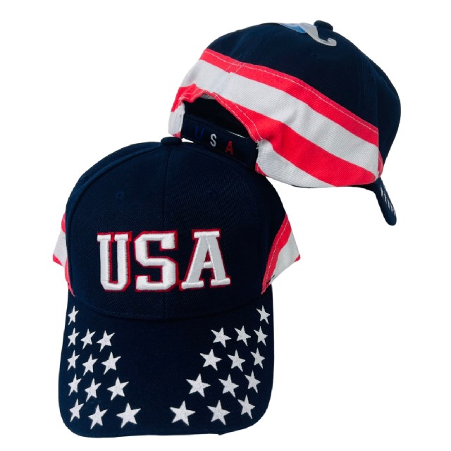 USA BAll CAp [STARs on Bill/StripEs Around]