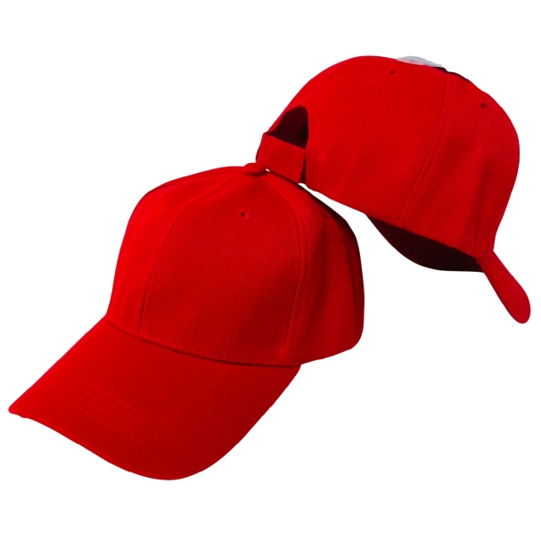 Solid RED Ball Cap