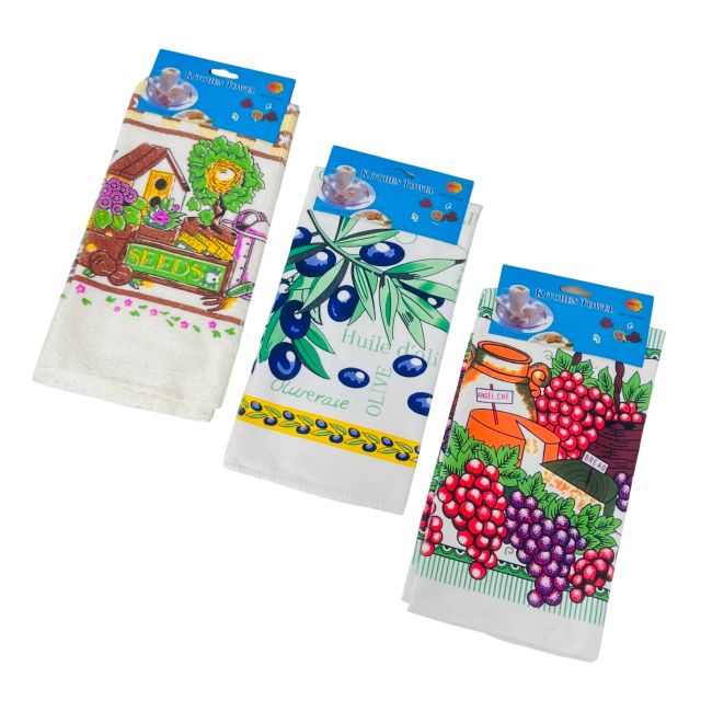 Printed Dish TOWELs