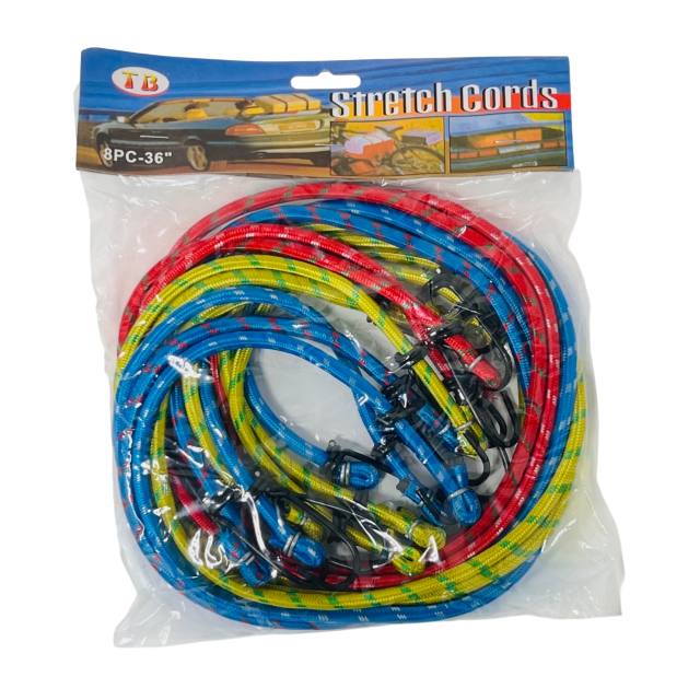 8pcs  36'' Bungee Cord