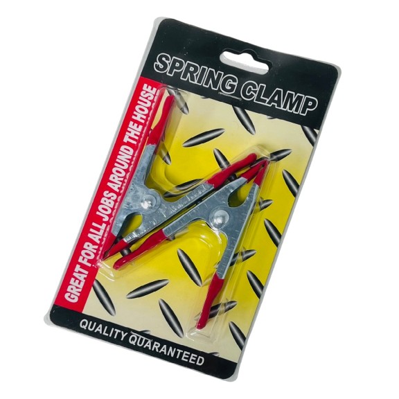 2pc 4'' Metal Spring Clamps
