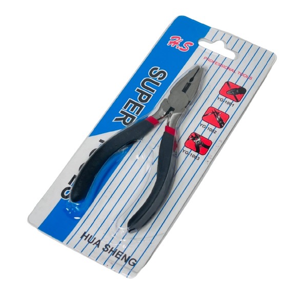 4.75'' Mini Pliers-Serrated Jaw