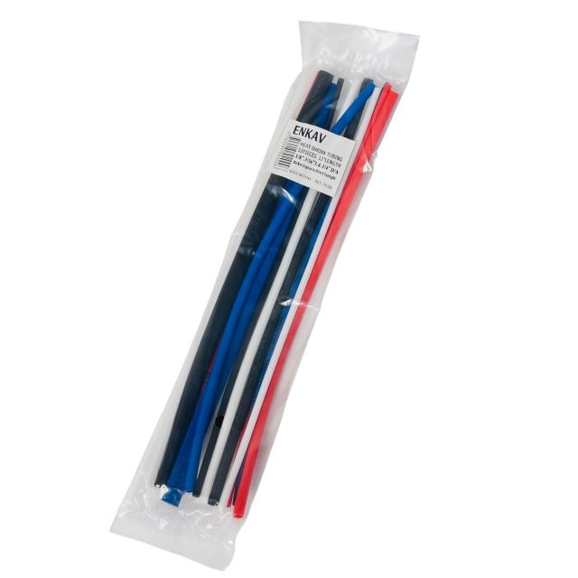 12pc 12'' Heat Shrink Tubing