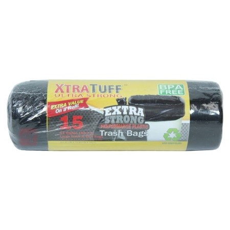 15ct 13GAL Trash BAG Roll