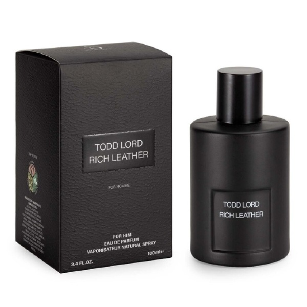 3.4oz Men's Eau de Parfum [Todd Lord Rich LEATHER]