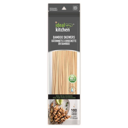 100ct 12'' BAMBOO Skewers
