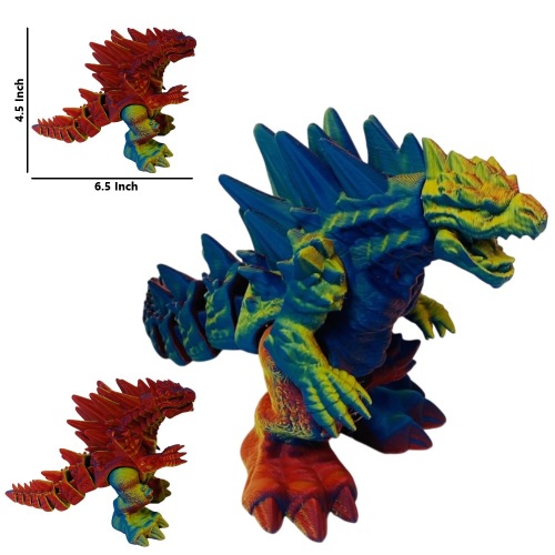 # 3D Printed Model [Godzilla]