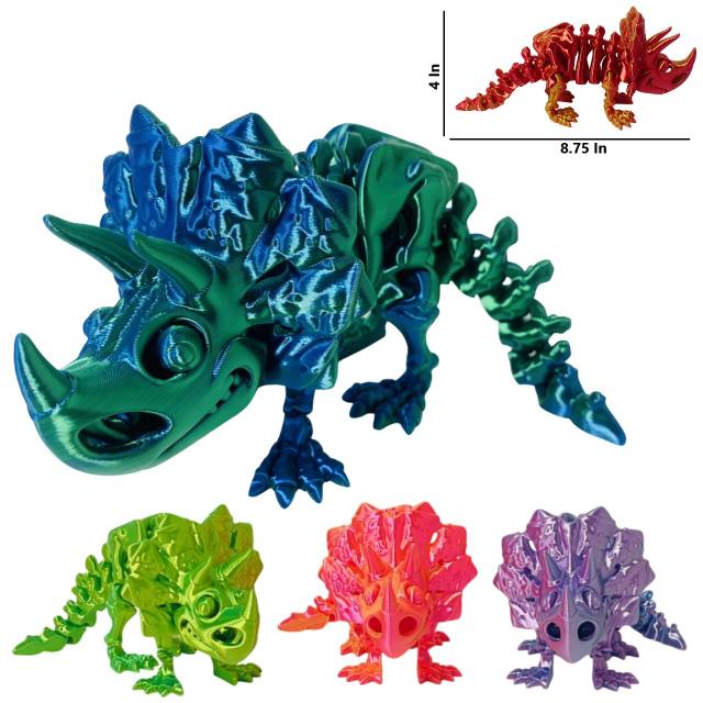 # 3D Printed Model [Large Triceratops]
