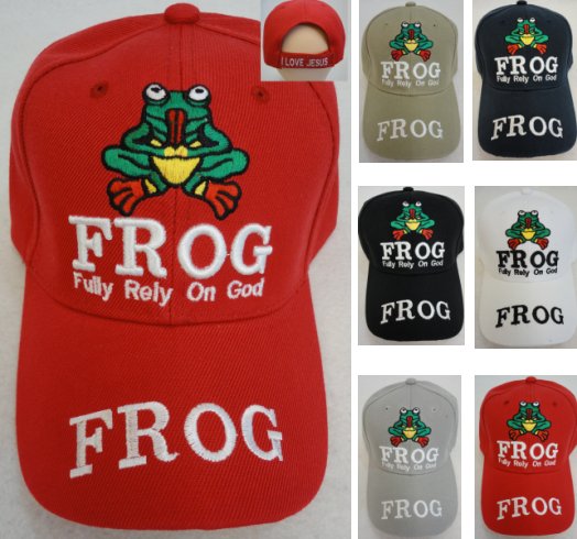 FROG Hat [Fully Rely on God]