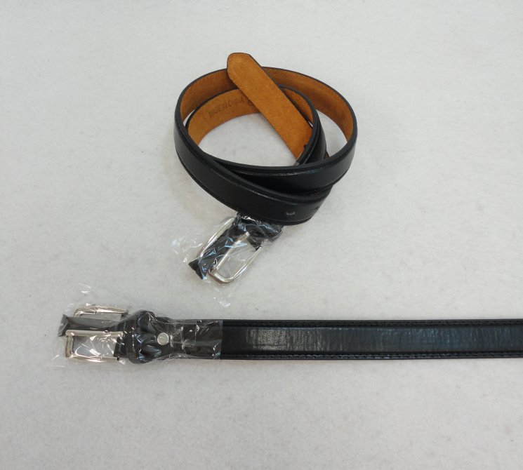 Belt--Thin Black [All Sizes]