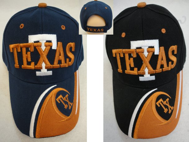 TEXAS Hat ''T'' [TX/Wave on Bill]