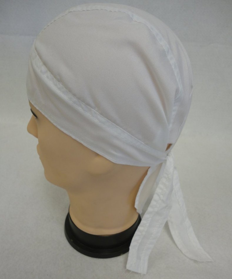 Skull CAP-Solid White