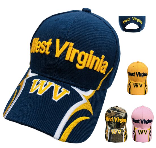WEST VIRGINIA Hat [WV on Bill]
