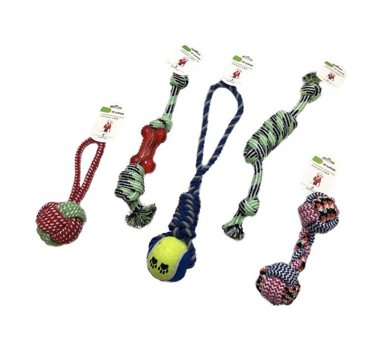 Dog Rope and Tug TOY Assortment