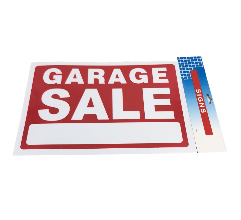 11.8''x7.9'' SIGN [GARAGE SALE]