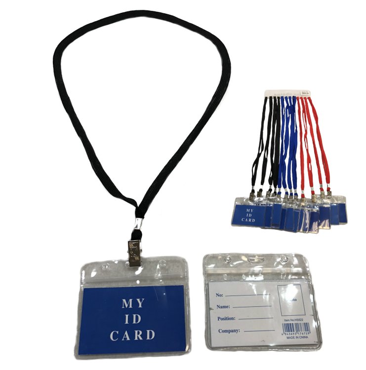 4''x3.25'' ID Holder with LANYARD