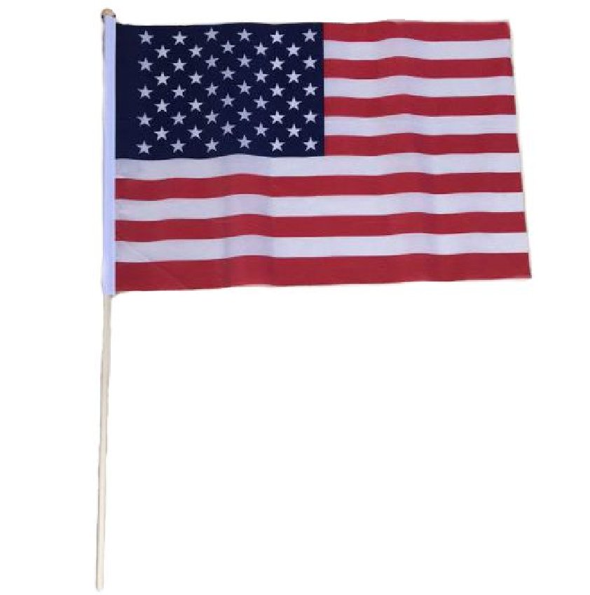 12''x18'' Stick FLAG [American FLAG]