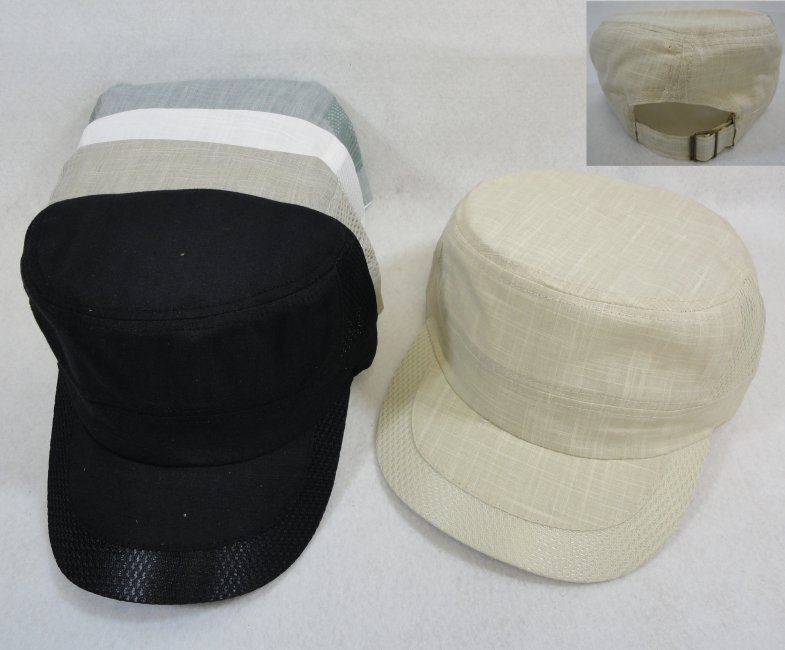 Cotton Cadet HAT with Mesh [Solid and Marl]