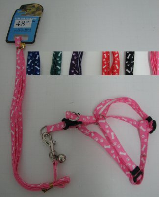 48'' Small DOG Harness with Bell
