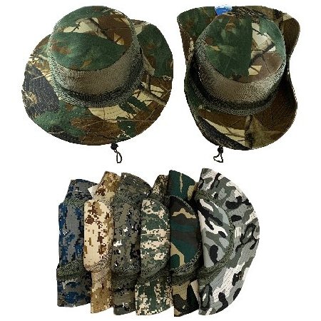 Floppy Boonie Hat (Digital/Army CAMO) Mesh Sides