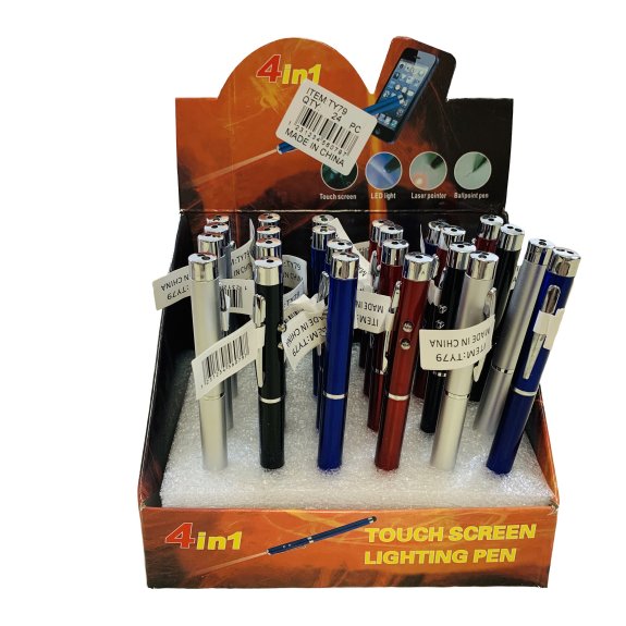 2-in-1 Ink Pen with Laser and LED Light