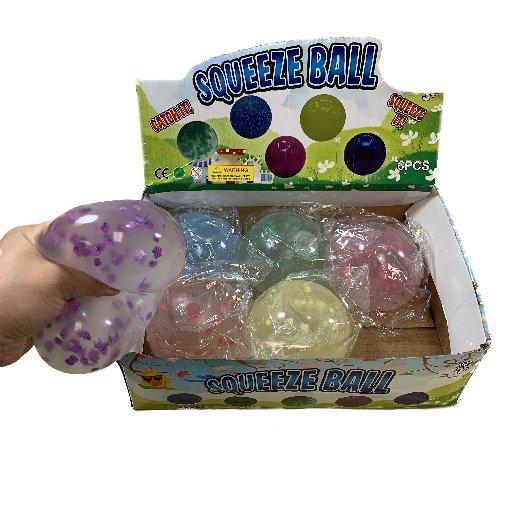 4'' Squish Jelly Ball with Sprinkles