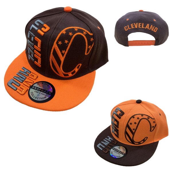 SnAp BAck FlAt Bill CLEVELAND [STARs StripEs C] B/O