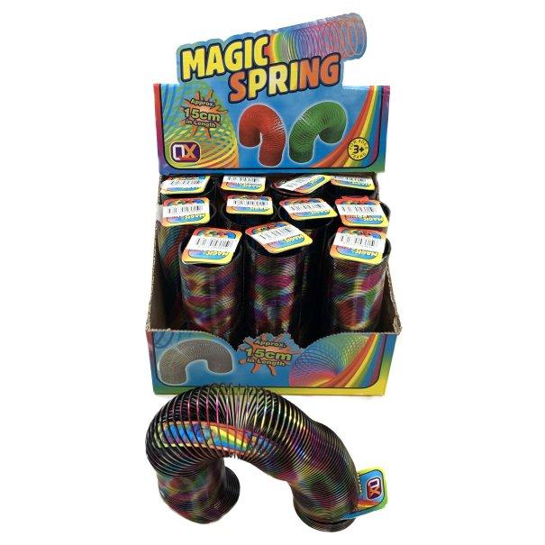 2'' Super Magic Spring TOY [Rainbow Print]