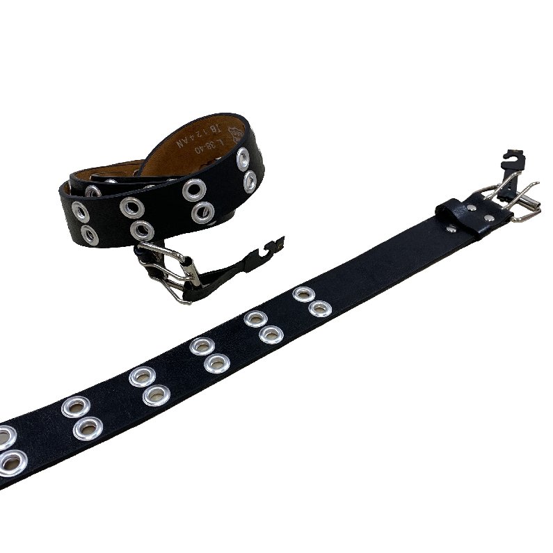 BELT--Wide Black [Large Holes] Large Only