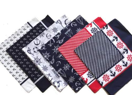 Bandana-Anchor/Nautical Assortment