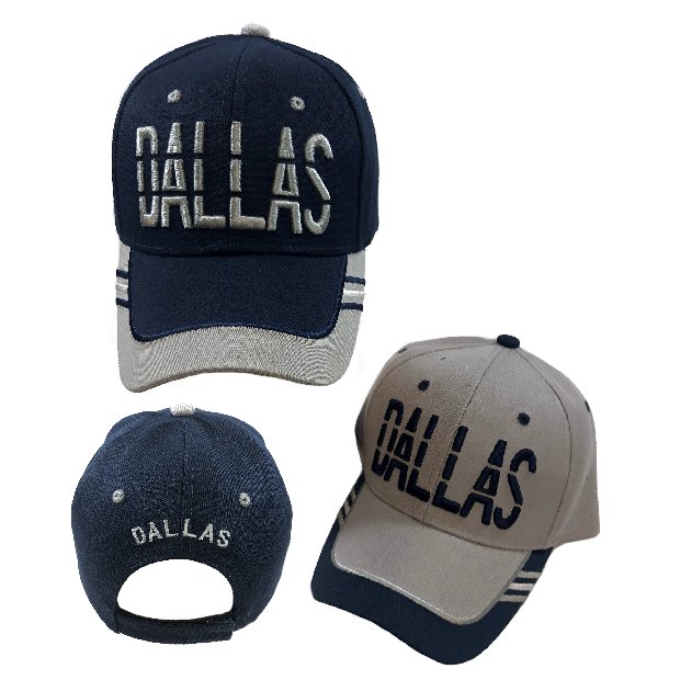 DALLAS Hat [Window Shade Font]