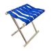 Folding Camping STOOL with Canvas Seat  12.5''