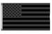 * .  3'X5' FLAG Black/Gray AMERICAN FLAG