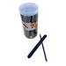 60pc  7'' NAIL Files in Tub [Black Only]